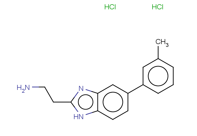 2-[5-(3-methylphenyl)-1H-1,3-benzodiazol-2-yl]ethan-1-amine dihydrochloride