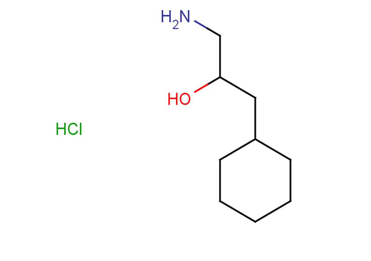 1-amino-3-cyclohexylpropan-2-ol hydrochloride