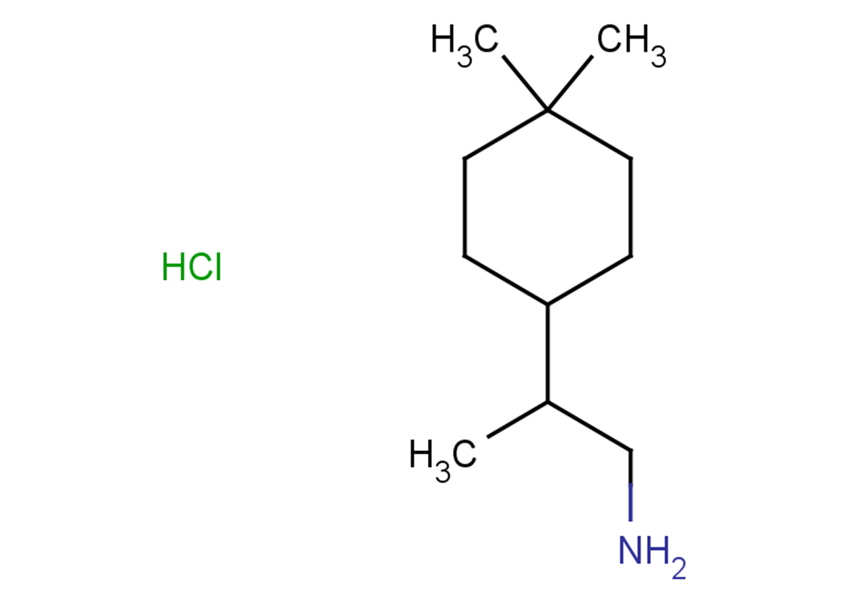 2-(4,4-dimethylcyclohexyl)propan-1-amine hydrochloride