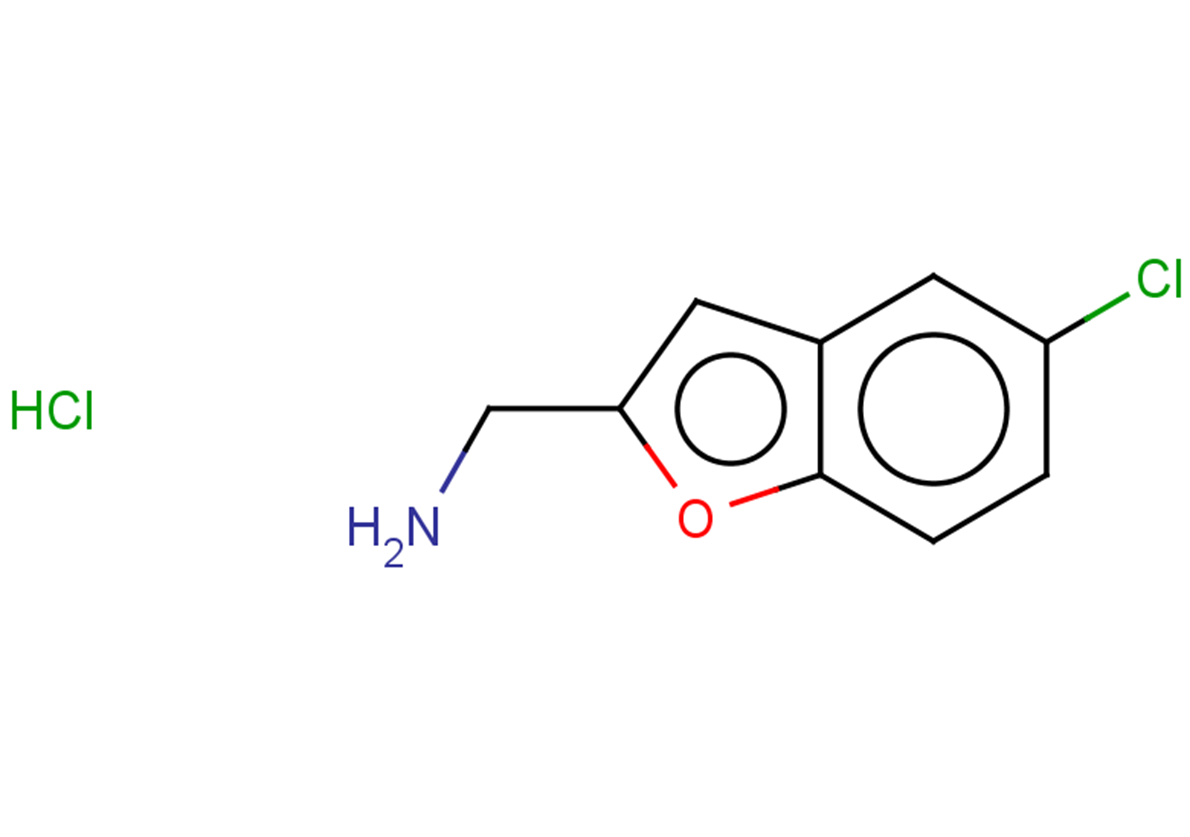 1-(5-chloro-1-benzofuran-2-yl)methanamine hydrochloride