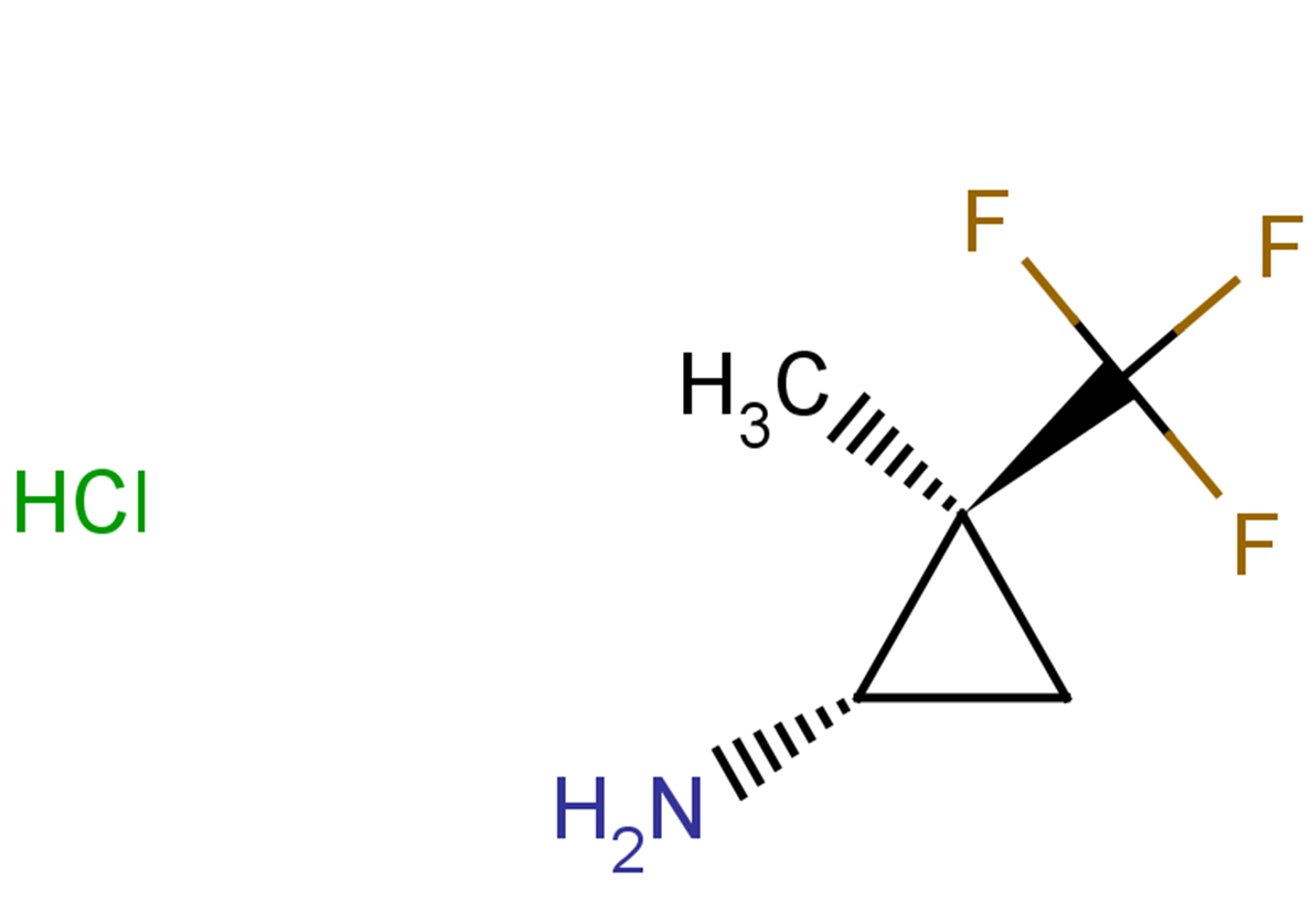 rac-(1R,2R)-2-methyl-2-(trifluoromethyl)cyclopropan-1-amine hydrochloride