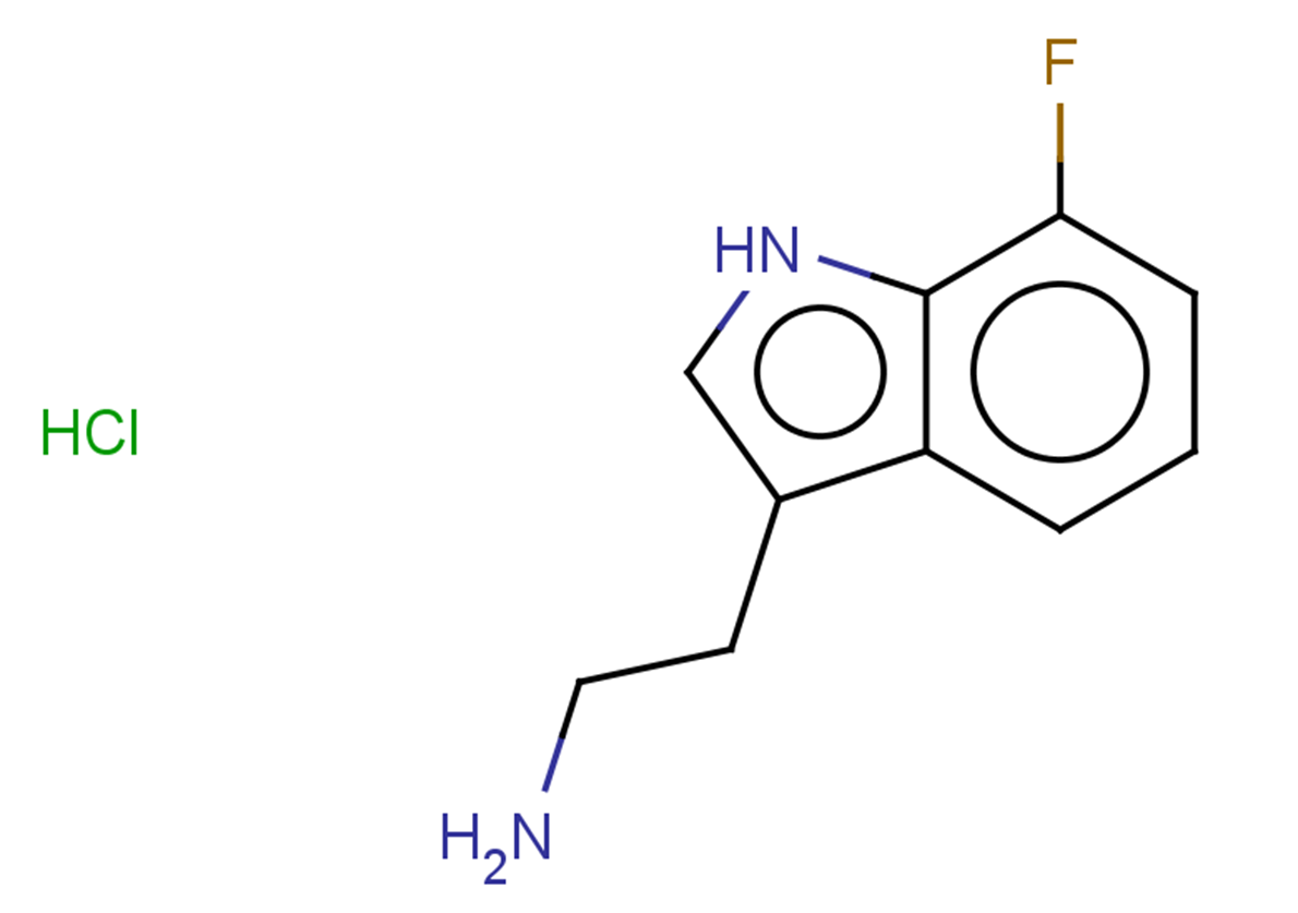 2-(7-fluoro-1H-indol-3-yl)ethan-1-amine hydrochloride