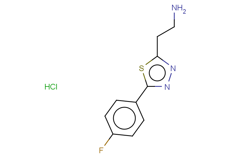 2-[5-(4-fluorophenyl)-1,3,4-thiadiazol-2-yl]ethan-1-amine hydrochloride
