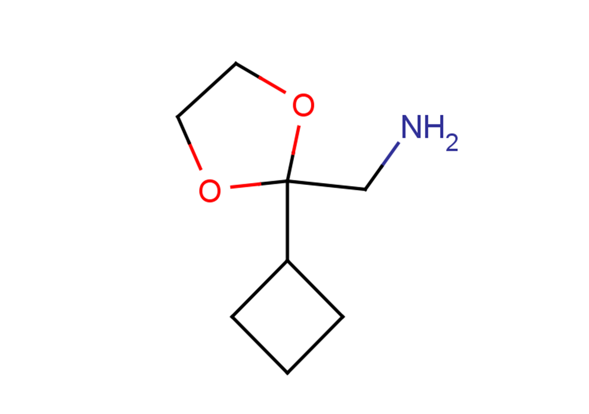 1-(2-cyclobutyl-1,3-dioxolan-2-yl)methanamine