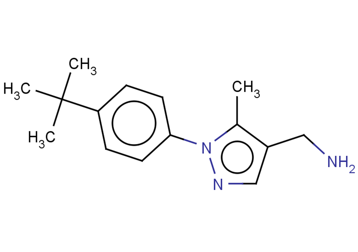 1-[1-(4-tert-butylphenyl)-5-methyl-1H-pyrazol-4-yl]methanamine