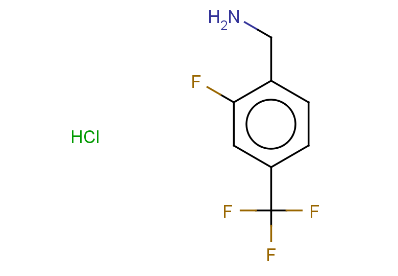 1-[2-fluoro-4-(trifluoromethyl)phenyl]methanamine hydrochloride