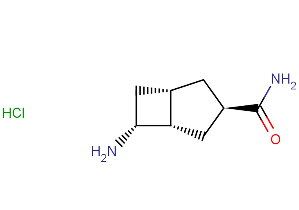 rac-(1R,3S,5R,6S)-6-aminobicyclo[3.2.0]heptane-3-carboxamide hydrochloride