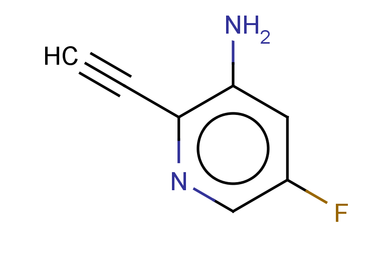 2-ethynyl-5-fluoropyridin-3-amine