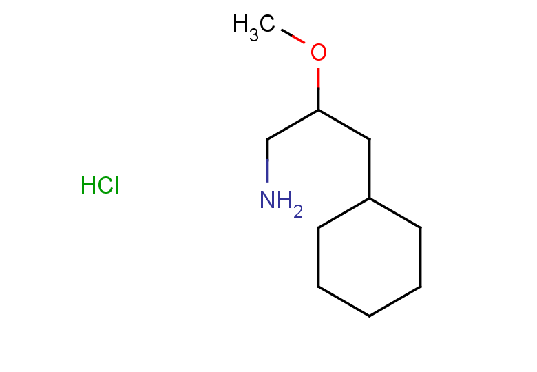 3-cyclohexyl-2-methoxypropan-1-amine hydrochloride