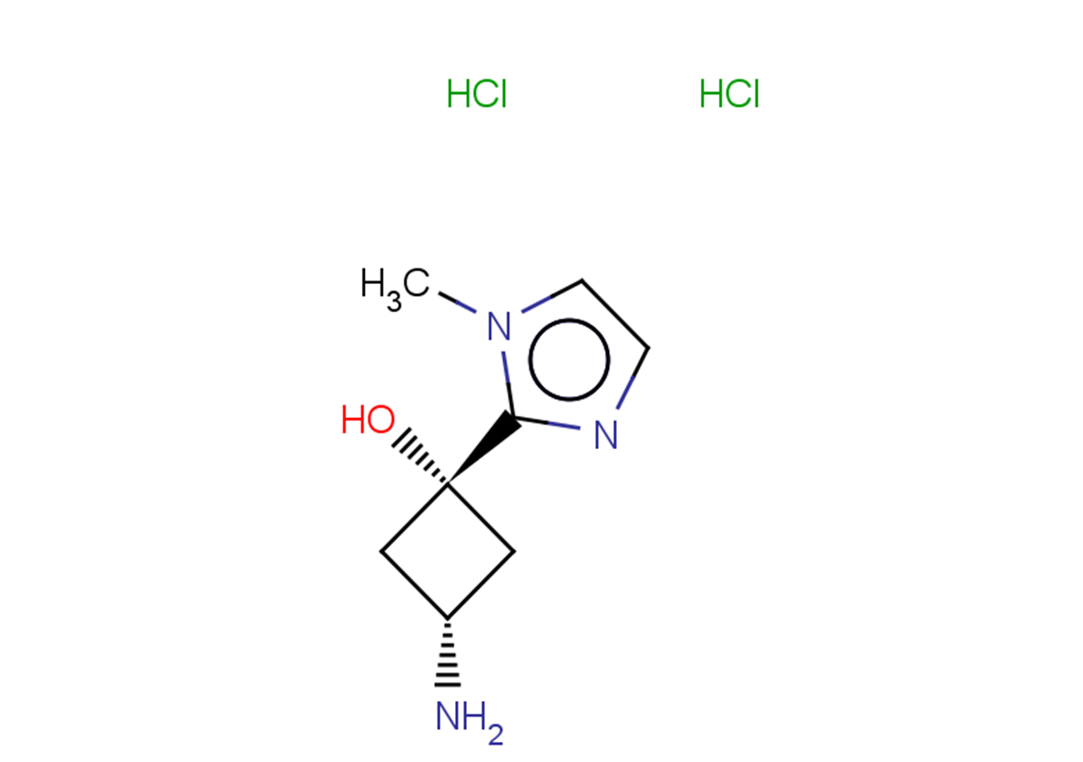 rac(1s,3s)-3-amino-1-(1-methyl-1H-imidazol-2-yl)cyclobutan-1-ol dihydrochloride