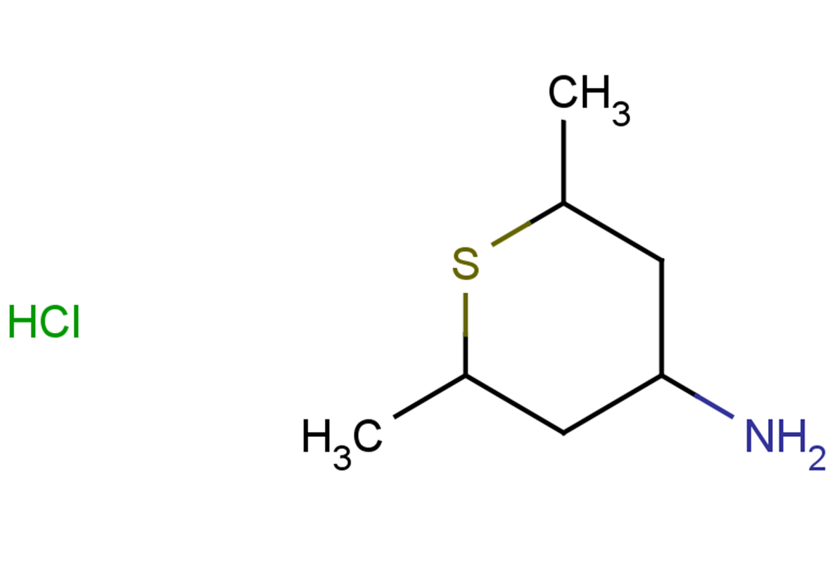 2,6-dimethylthian-4-amine hydrochloride, Mixture of diastereomers