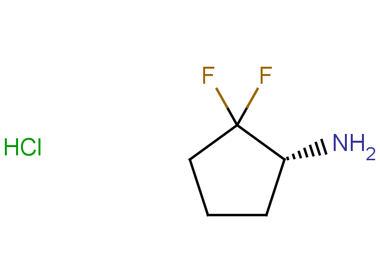 (1R)-2,2-difluorocyclopentan-1-amine hydrochloride