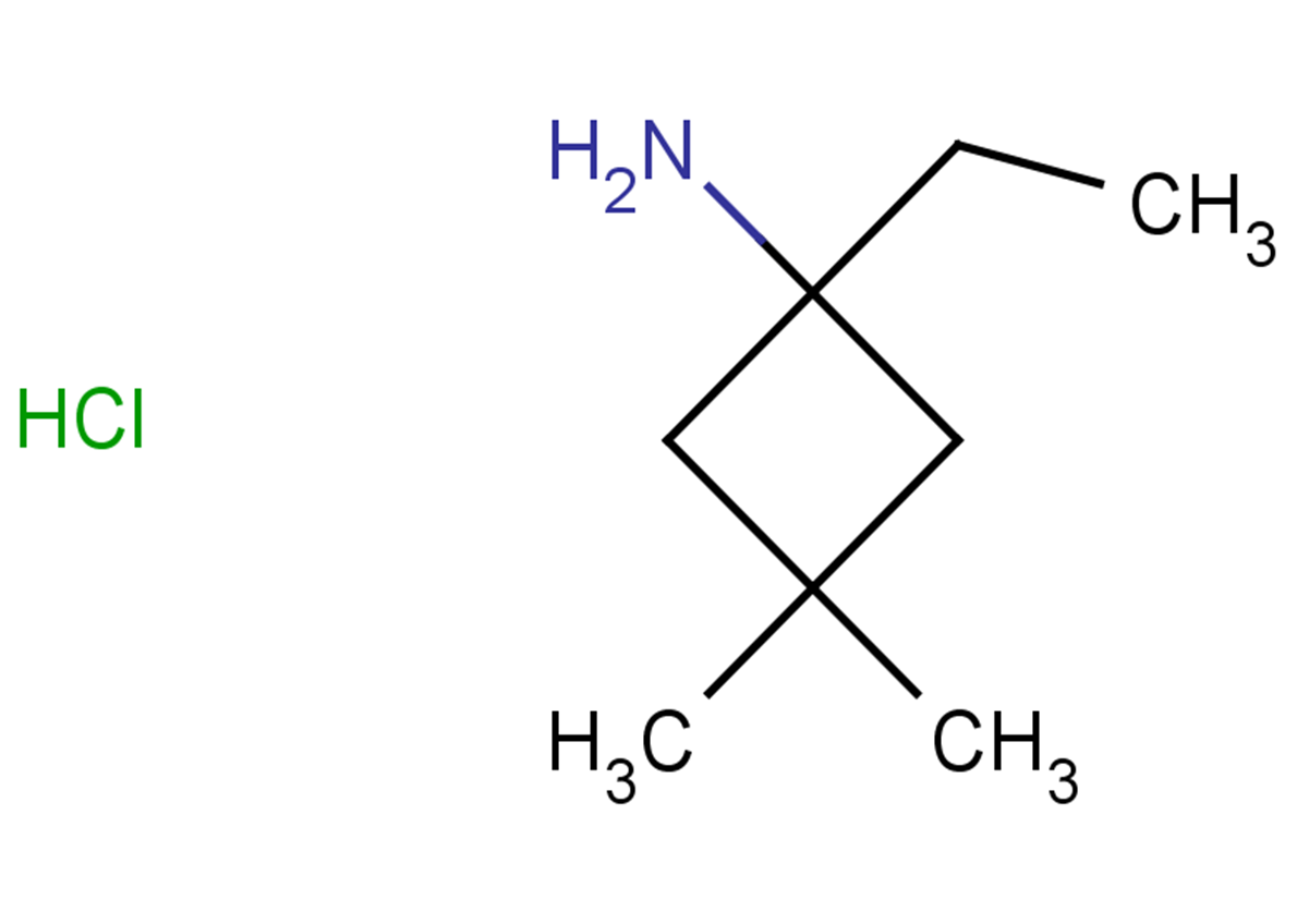 1-ethyl-3,3-dimethylcyclobutan-1-amine hydrochloride