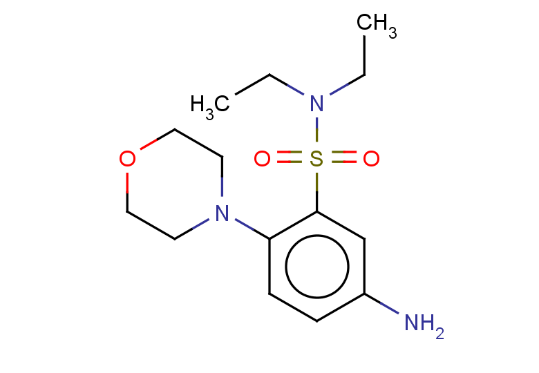 5-amino-N,N-diethyl-2-(morpholin-4-yl)benzene-1-sulfonamide