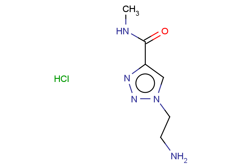1-(2-aminoethyl)-N-methyl-1H-1,2,3-triazole-4-carboxamide hydrochloride