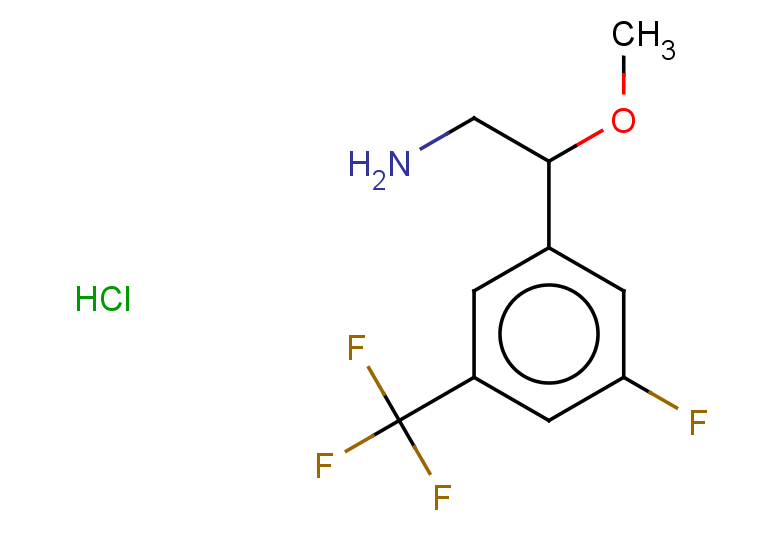 2-[3-fluoro-5-(trifluoromethyl)phenyl]-2-methoxyethan-1-amine hydrochloride