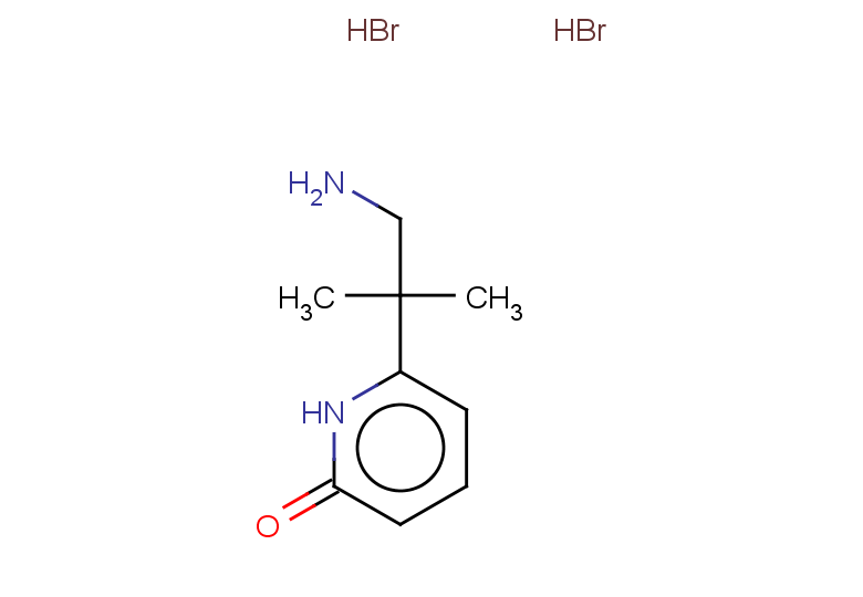 6-(1-amino-2-methylpropan-2-yl)-1,2-dihydropyridin-2-one dihydrobromide
