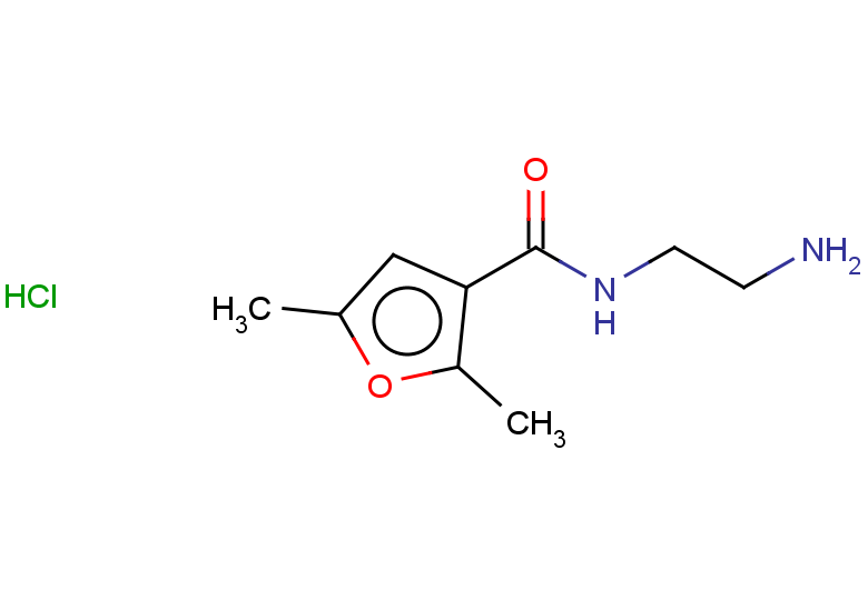 N-(2-aminoethyl)-2,5-dimethylfuran-3-carboxamide hydrochloride