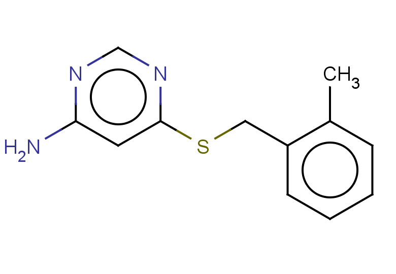 6-{[(2-methylphenyl)methyl]sulfanyl}pyrimidin-4-amine