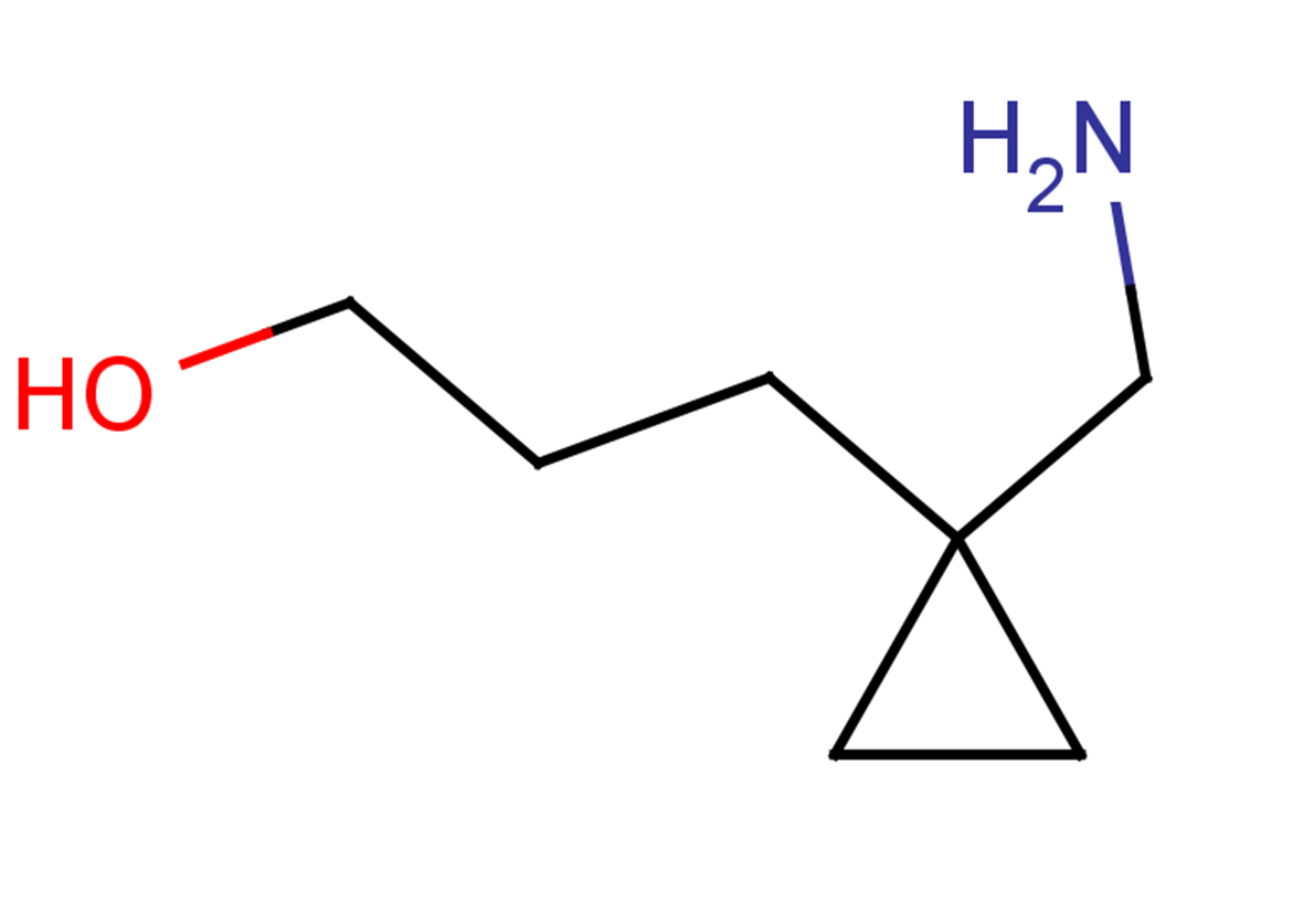 3-[1-(aminomethyl)cyclopropyl]propan-1-ol