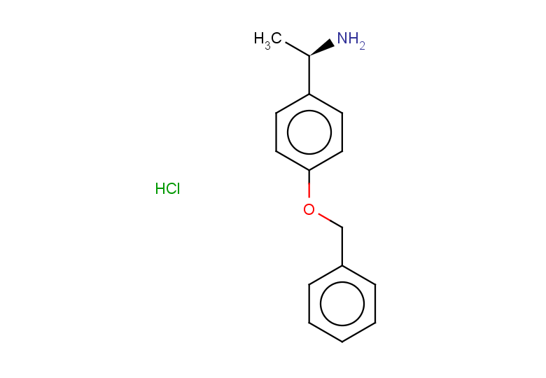 (1R)-1-[4-(benzyloxy)phenyl]ethan-1-amine hydrochloride