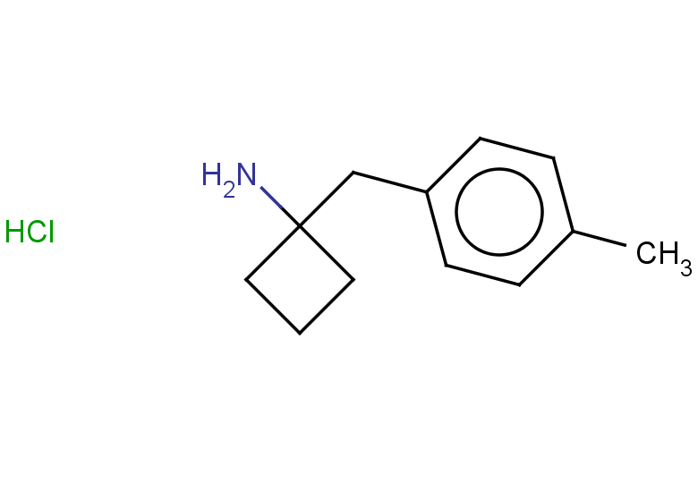 1-[(4-methylphenyl)methyl]cyclobutan-1-amine hydrochloride