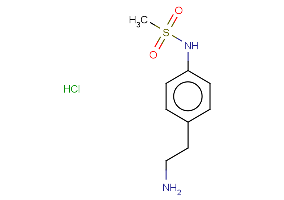 N-[4-(2-aminoethyl)phenyl]methanesulfonamide hydrochloride