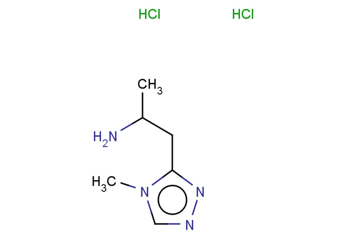 1-(4-methyl-4H-1,2,4-triazol-3-yl)propan-2-amine dihydrochloride