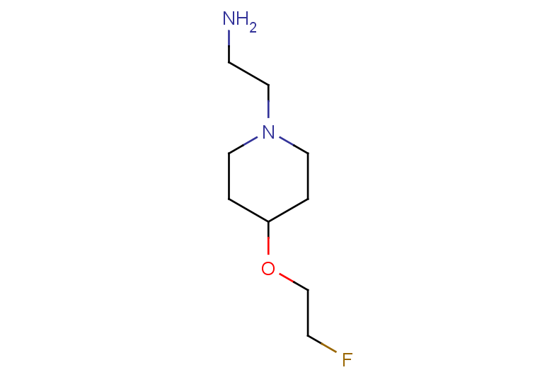 2-[4-(2-fluoroethoxy)piperidin-1-yl]ethan-1-amine