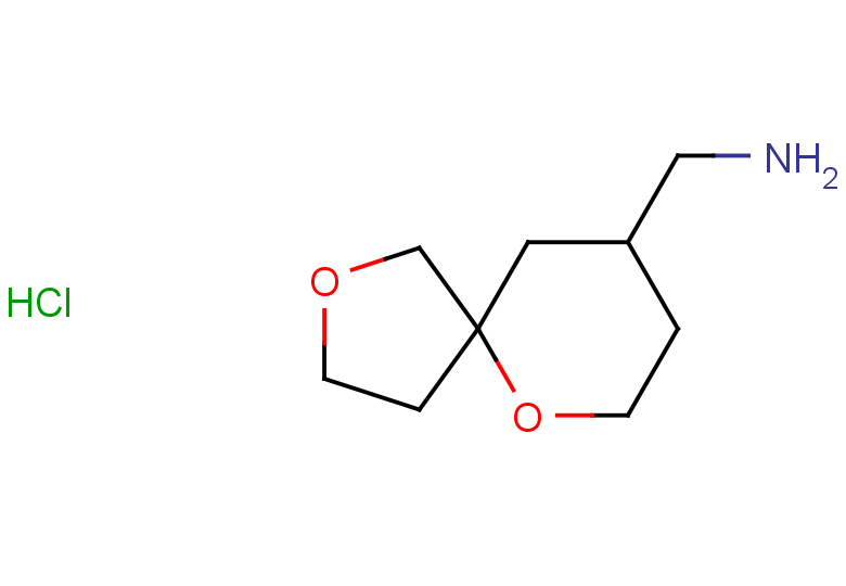 1-{2,6-dioxaspiro[4.5]decan-9-yl}methanamine hydrochloride
