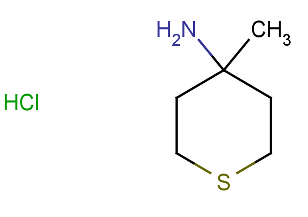 4-methylthian-4-amine hydrochloride