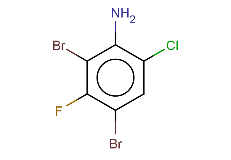 2,4-dibromo-6-chloro-3-fluoroaniline