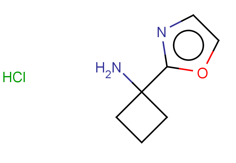 1-(1,3-oxazol-2-yl)cyclobutan-1-amine hydrochloride