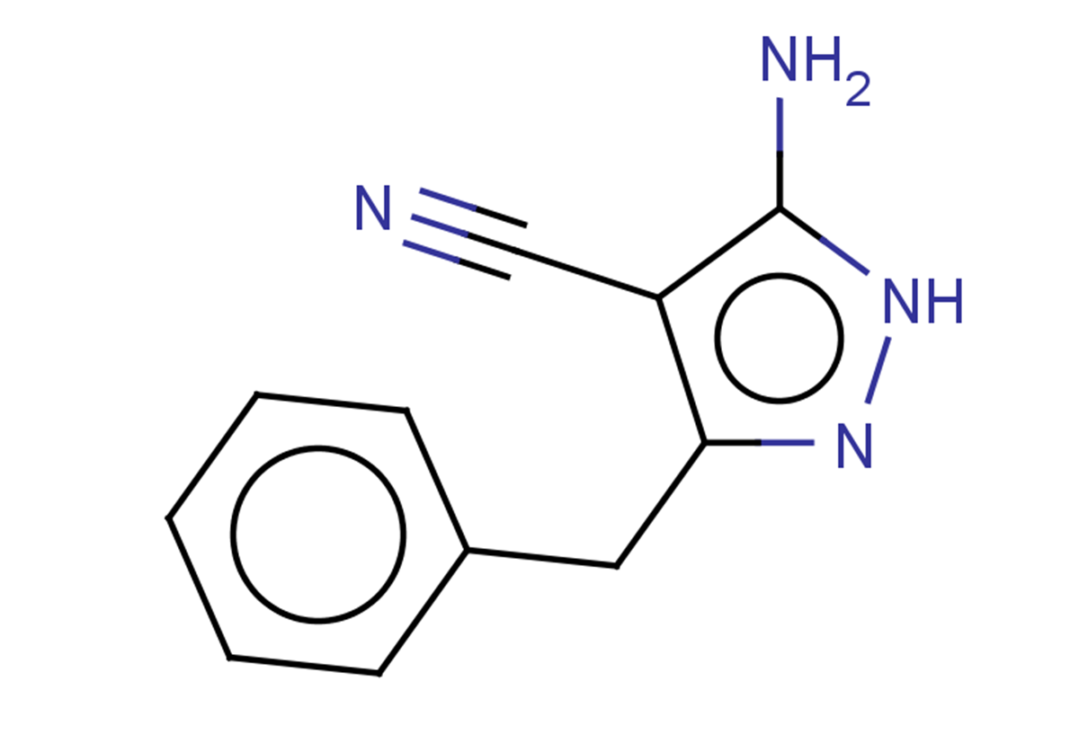 5-amino-3-benzyl-1H-pyrazole-4-carbonitrile