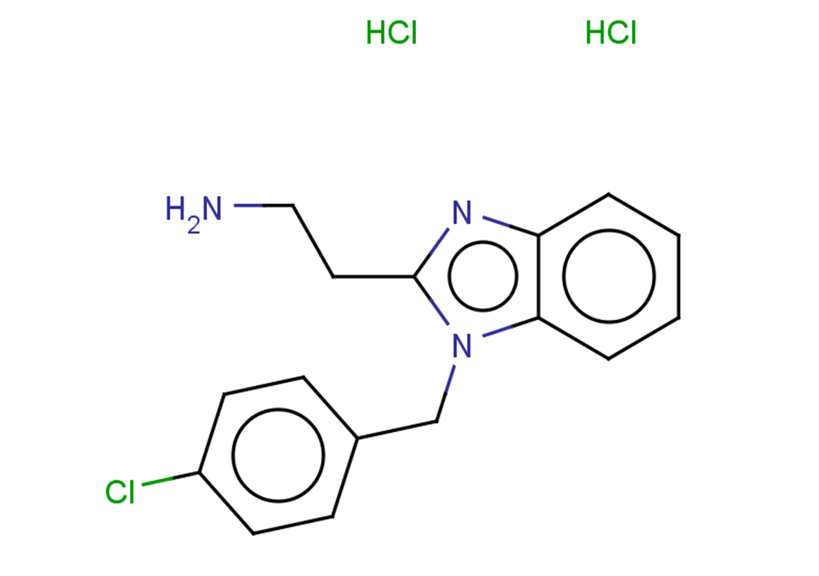 2-{1-[(4-chlorophenyl)methyl]-1H-1,3-benzodiazol-2-yl}ethan-1-amine dihydrochloride