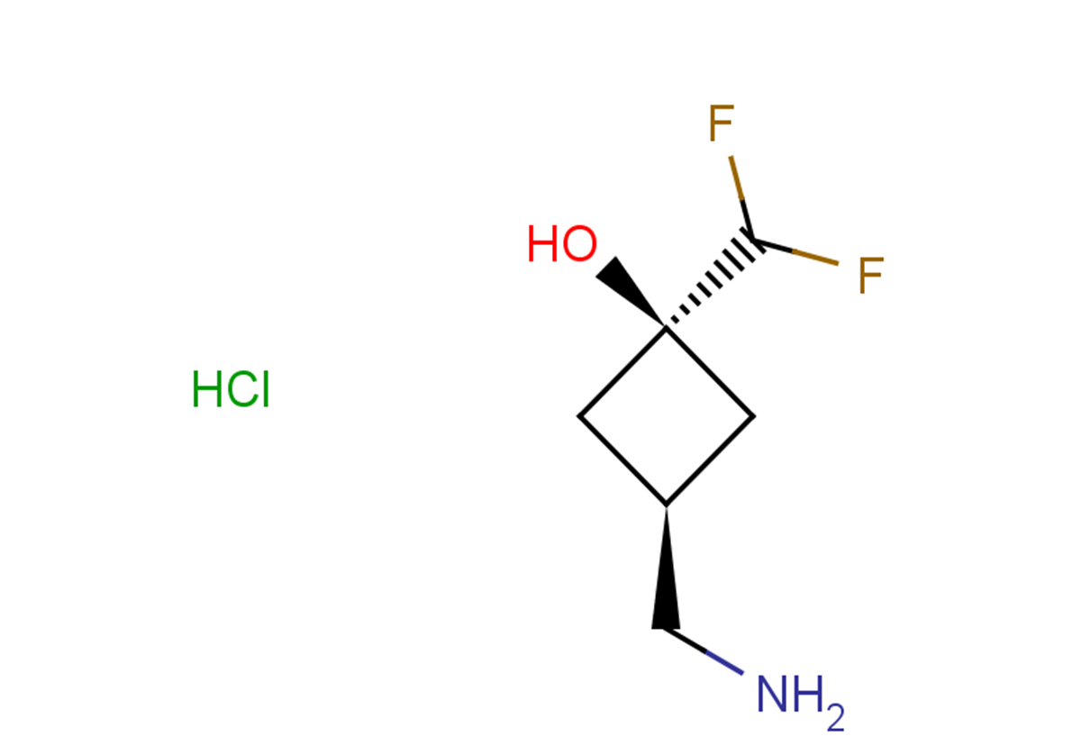 rac-(1s,3s)-3-(aminomethyl)-1-(difluoromethyl)cyclobutan-1-ol hydrochloride