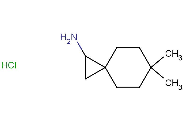 6,6-dimethylspiro[2.5]octan-1-amine hydrochloride