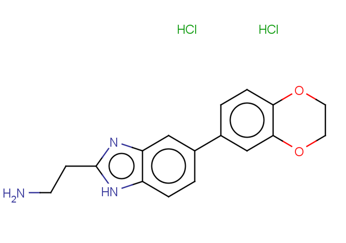 2-[5-(2,3-dihydro-1,4-benzodioxin-6-yl)-1H-1,3-benzodiazol-2-yl]ethan-1-amine dihydrochloride