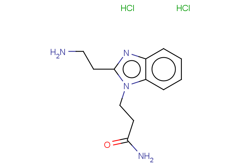3-[2-(2-aminoethyl)-1H-1,3-benzodiazol-1-yl]propanamide dihydrochloride