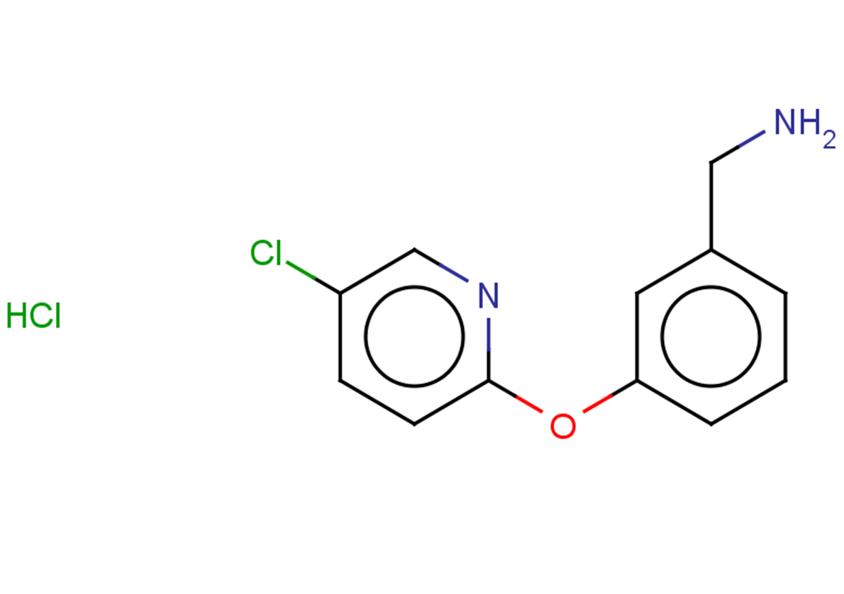 1-{3-[(5-chloropyridin-2-yl)oxy]phenyl}methanamine hydrochloride