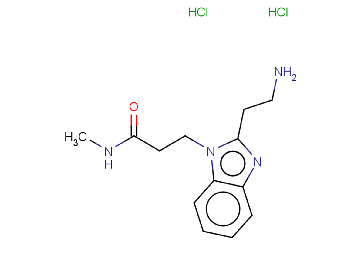 3-[2-(2-aminoethyl)-1H-1,3-benzodiazol-1-yl]-N-methylpropanamide dihydrochloride