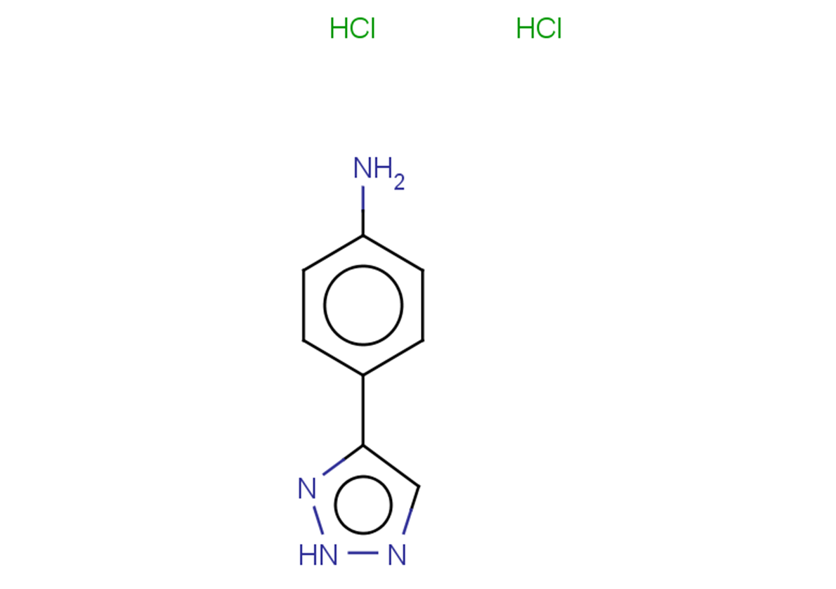 4-(2H-1,2,3-triazol-4-yl)aniline dihydrochloride