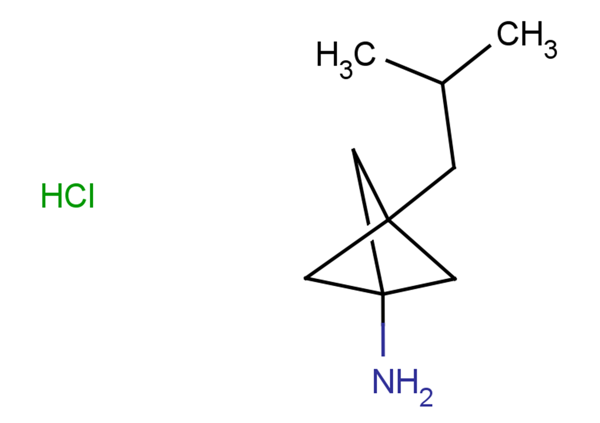 3-(2-methylpropyl)bicyclo[1.1.1]pentan-1-amine hydrochloride