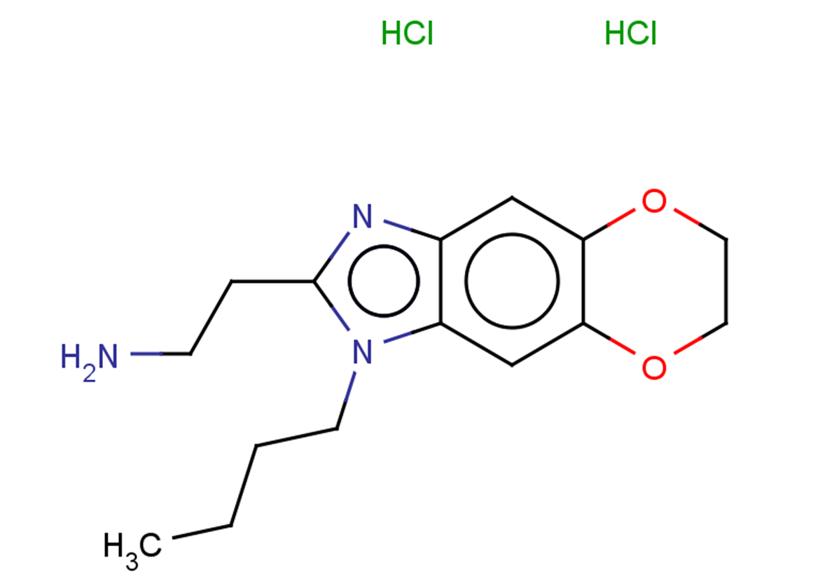 2-{6-butyl-10,13-dioxa-4,6-diazatricyclo[7.4.0.0,3,7]trideca-1(9),2,4,7-tetraen-5-yl}ethan-1-amine dihydrochloride