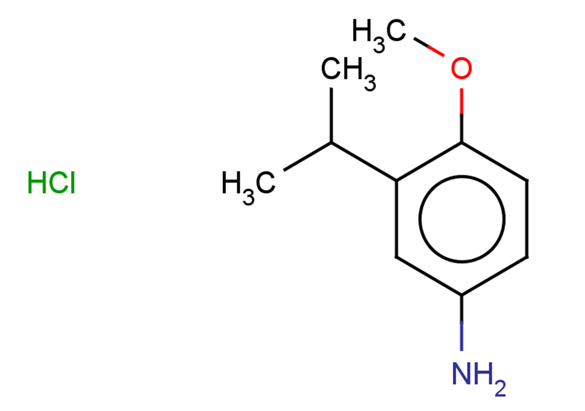 4-methoxy-3-(propan-2-yl)aniline hydrochloride