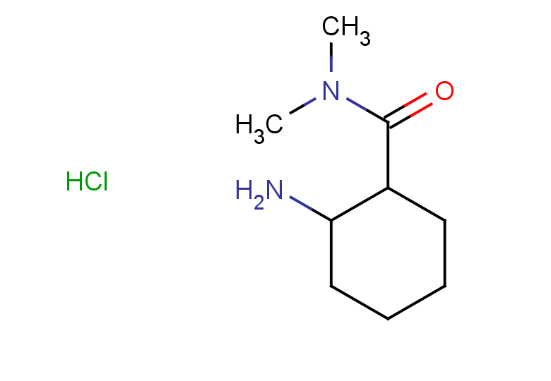 2-amino-N,N-dimethylcyclohexane-1-carboxamide hydrochloride