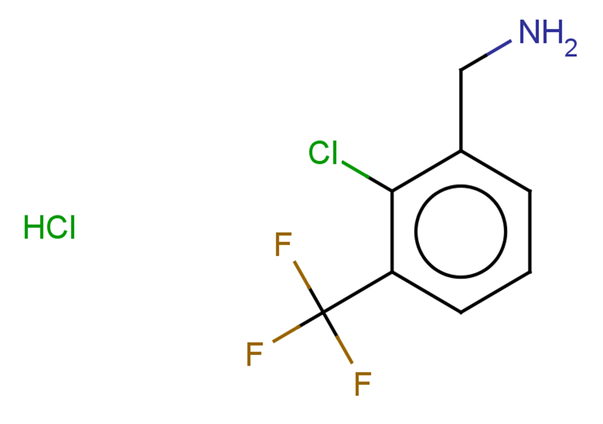 1-[2-chloro-3-(trifluoromethyl)phenyl]methanamine hydrochloride