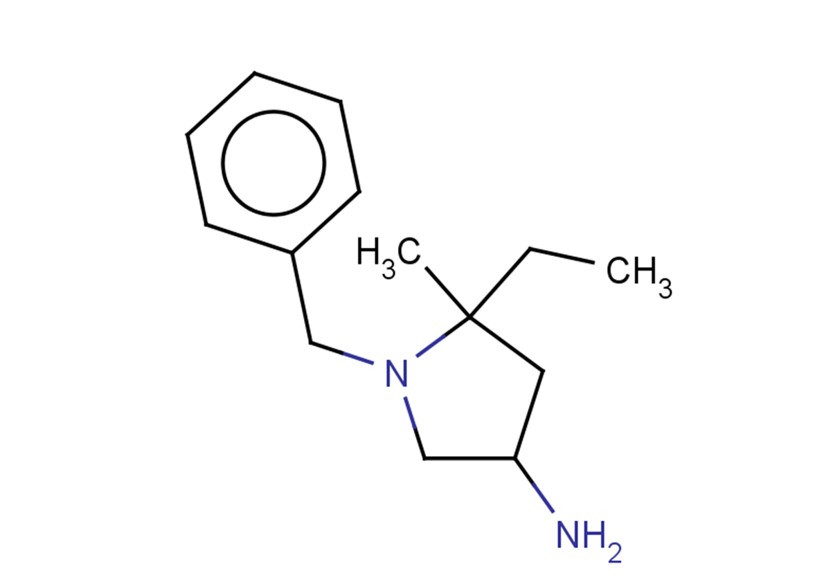 1-benzyl-5-ethyl-5-methylpyrrolidin-3-amine, Mixture of diastereomers