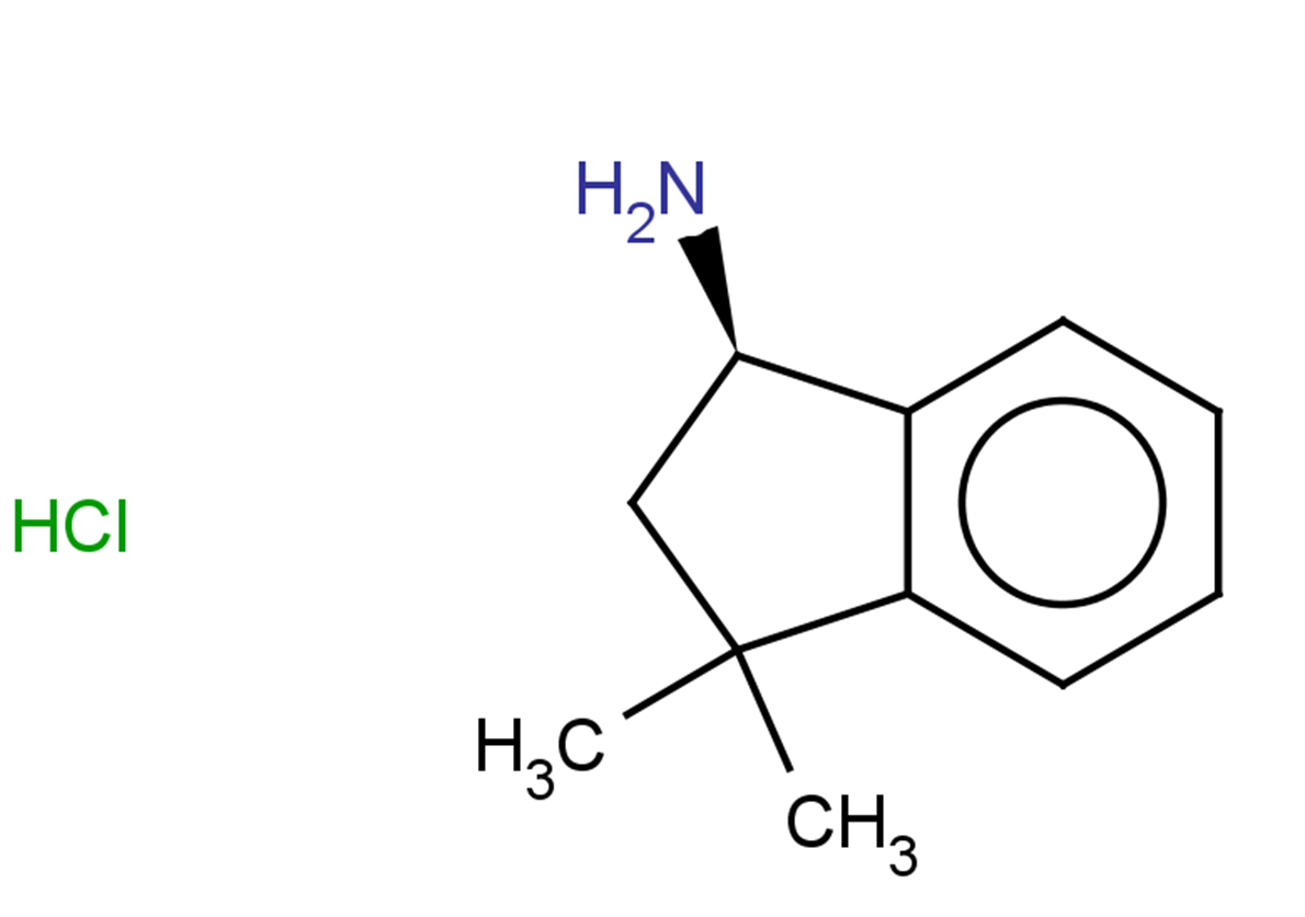 (1R)-3,3-dimethyl-2,3-dihydro-1H-inden-1-amine hydrochloride