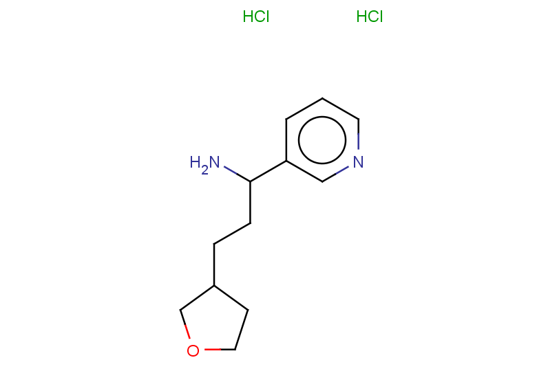 3-(oxolan-3-yl)-1-(pyridin-3-yl)propan-1-amine dihydrochloride